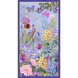 Hyacinth - 24in Panel